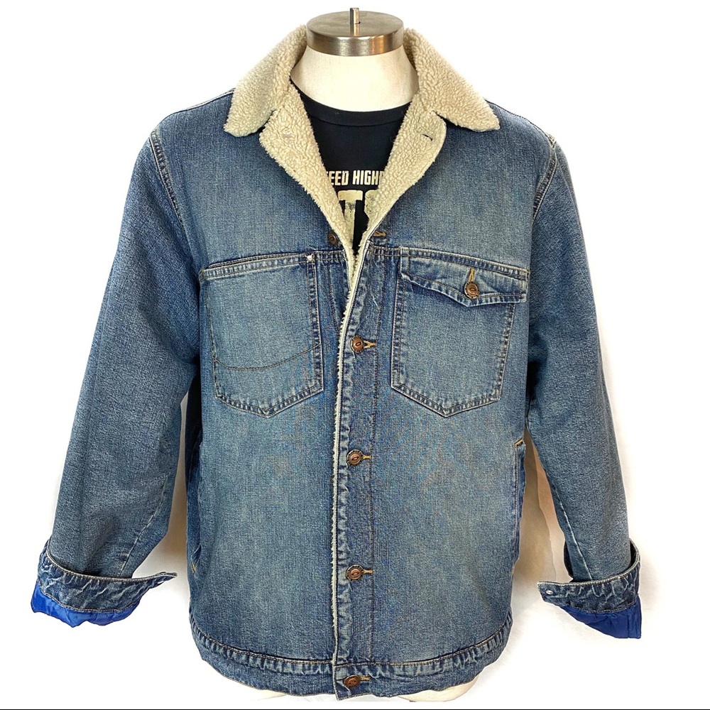 Vintage Oakley Jean Sherpa Jacket Added Pictures L - Picture 3 of 4